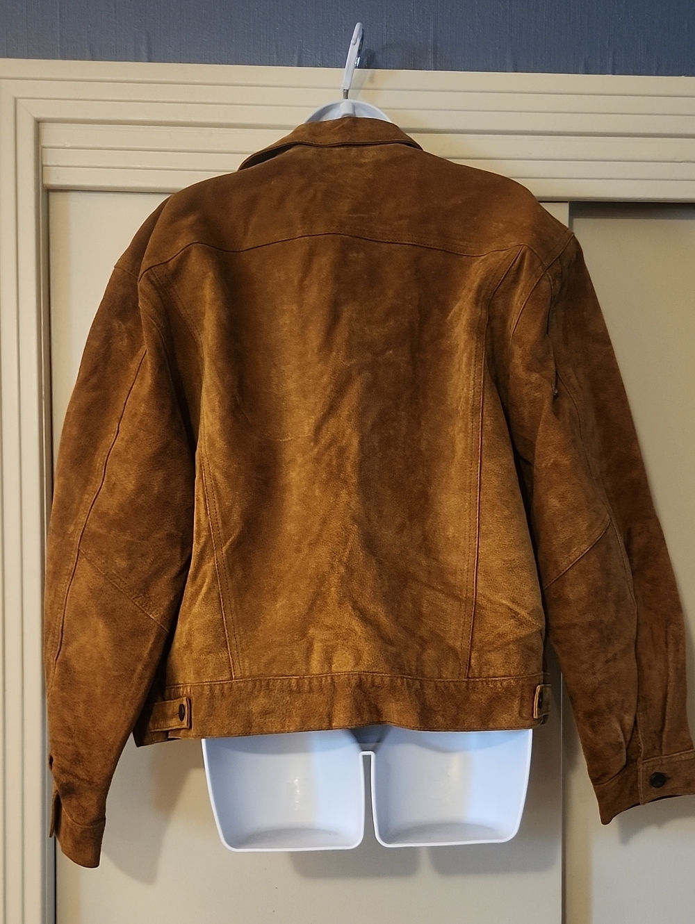 Harold's Brown Suede Jean style Jacket - Picture 2 of 6